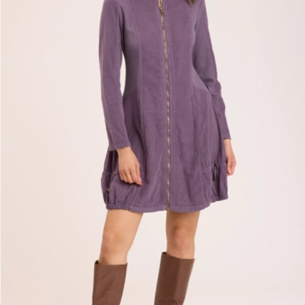 XCVI Purple Long Sleeve Dress